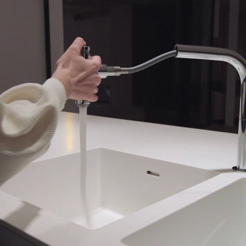 STRAKKE, ELEGANTE EN GEBRUIKSVRIENDELIJKE KEUKENKRAAN